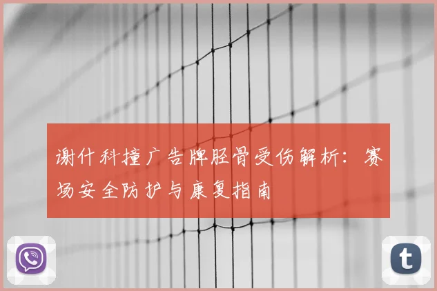 谢什科撞广告牌胫骨受伤解析：赛场安全防护与康复指南